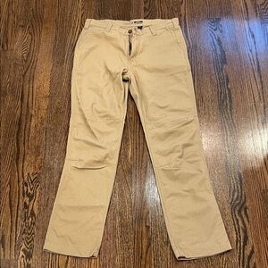 RUGGED FLEX® SLIM FIT CANVAS 5-POCKET
TAPERED WORK PANT